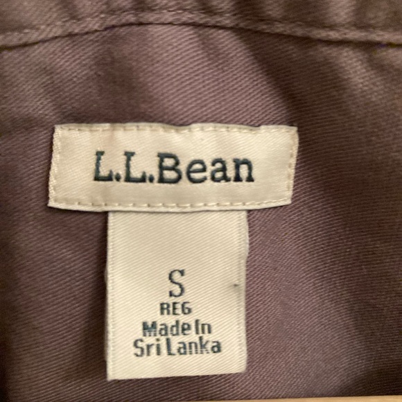 L L Bean cotton / Tencel shirt dress, size S - Picture 3 of 5